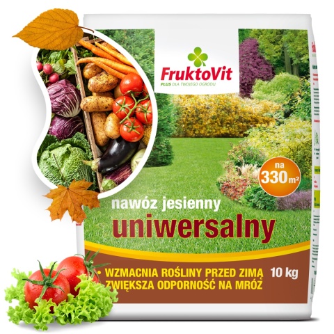 Nawóz Uniwersalny Jesienny Mineralny Granulat 10kg Fruktovit Plus