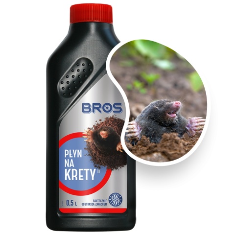 Płyn Odstraszający Krety 500ml Bros