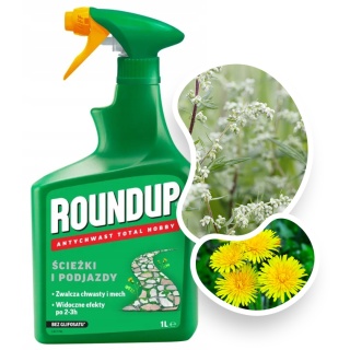 Roundup AntyChwast chodniki podjazdy Substral 1L