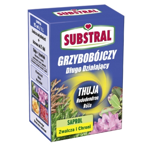 Saprol Thuja 100ml Fungicyd Środek Grzybobójczy Do Zwalczania Chorób Grzybowych w Uprawach Roślin Substral