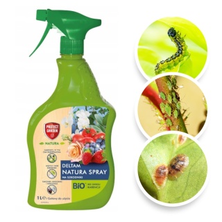 Deltam natura spray ma szkodniki roślin, mszyca, przędziorki 1L